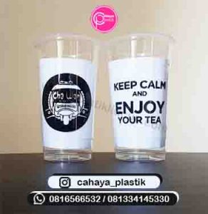 sablon gelas thai tea