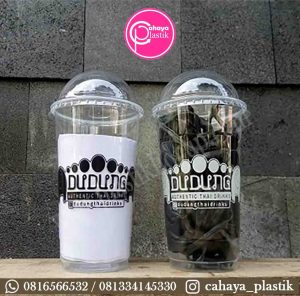 cup plastik 22 oz - Cahaya Plastik Malang 